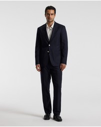 Calibre - Tailored Wool Blazer Navy