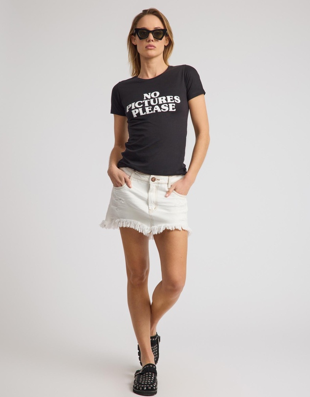 ONE TEASPOON - No Pictures Please Fitted Tee