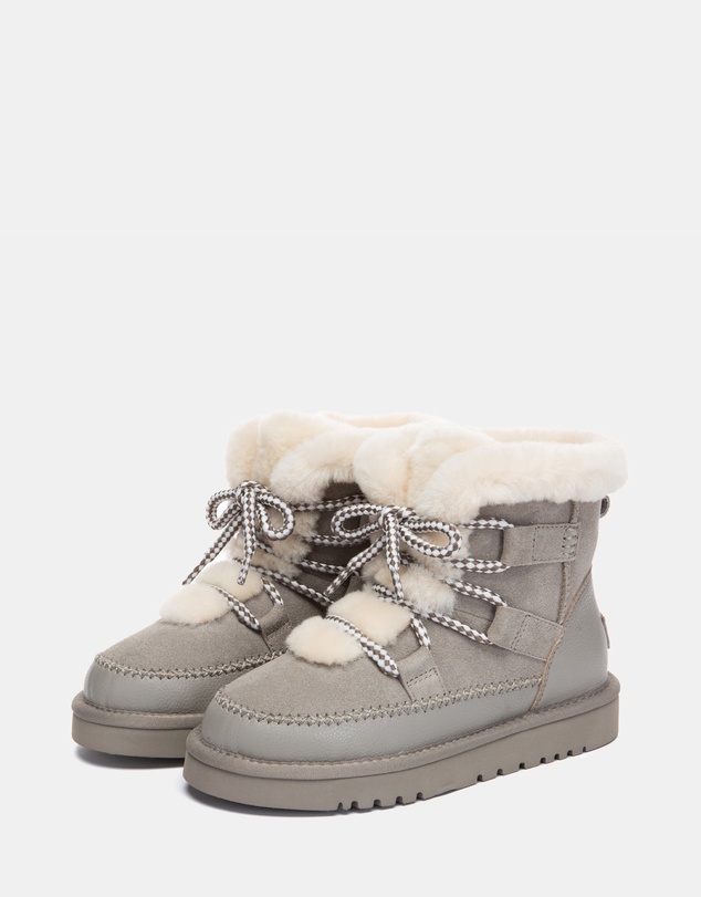 EVERAU - Australian Shepherd Ugg Elvora Cow Suede Upper UGG Boots