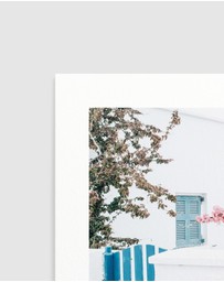 Olive et Oriel - Santorini In Spring Art Print