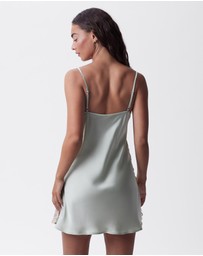 Bras N Things - Bethany Slip - Light Green