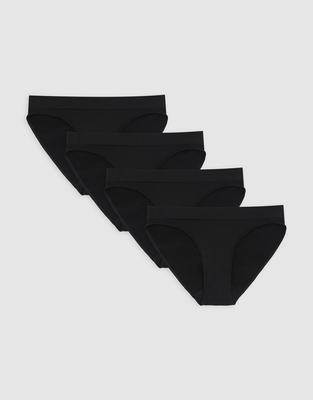 Ambra - 4 Pack Bare Essentials Recycled Nylon Bikini Brief