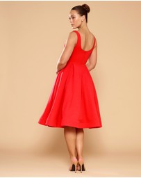 CATHERINE FERRARO - Elena Midi Dress