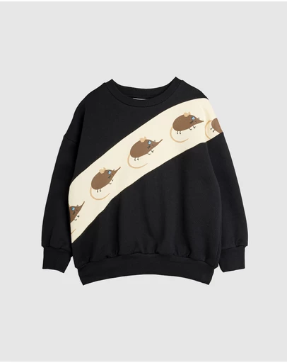 Mini Rodini - Elephant Shrew Panel Sweatshirt - Babies-Teens