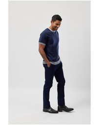 Brooksfield - Crew Neck Knitted Tee