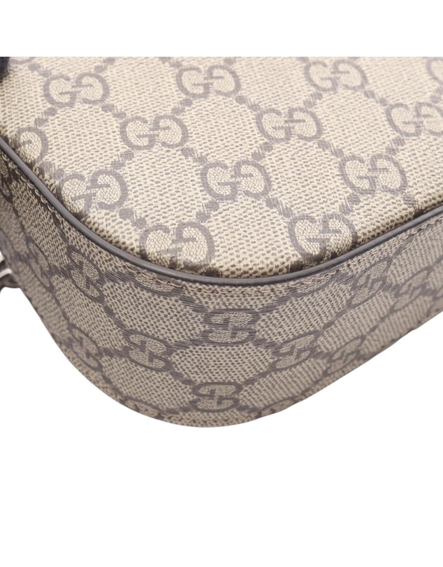 Pre-Loved by Azura Reborn - Pre-Loved Mini GG Supreme Asymmetric Horsebit 1955 Shoulder Bag