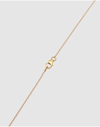 Elli Jewelry - Jewelry Set Set Crystal Anchor 925 Sterling Silver Gold-Plated