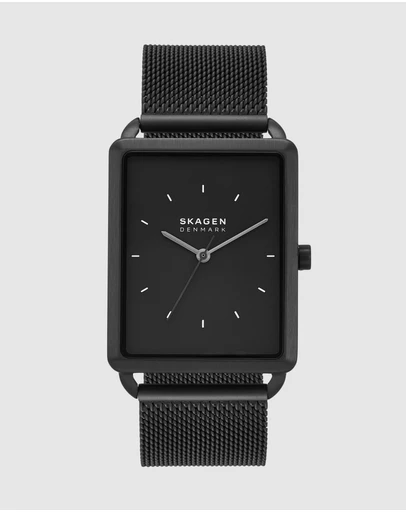 Skagen - Hagen Black Analogue Watch