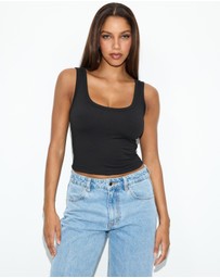 Dazie - Nicole Sculpt Tank Top