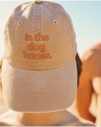 Skwosh - Kids Dog House Cotton Cap in Brown