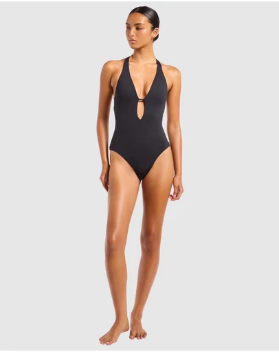 JETS - Jetset Smooth Halter Plunge One Piece