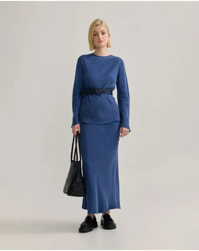 Oxford - Lucinda Cupro Skirt