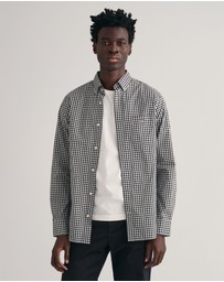 Gant - Regular Fit Gingham Poplin Shirt