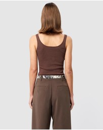 Mossman - Fine Line Knit Tank
