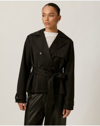 Tussah - Alex Cropped Trench Coat