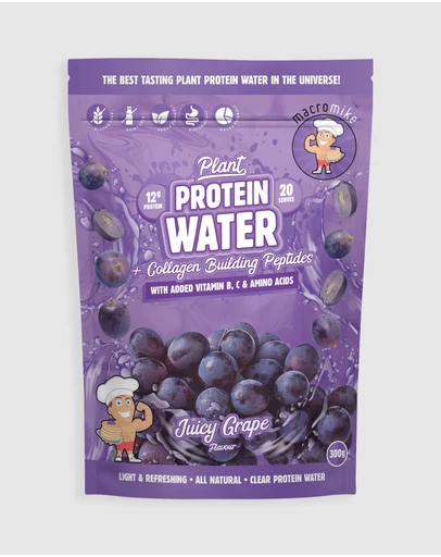 Macro Mike - Plant Protein Water Juicy Grape