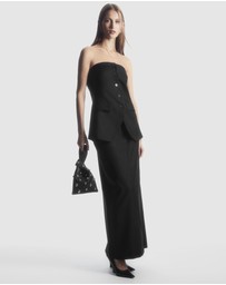 COS - Wool Column Maxi Skirt