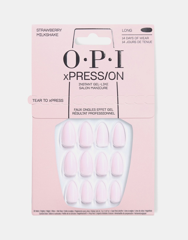 O.P.I - Xpress/On Strawberry Milkshake