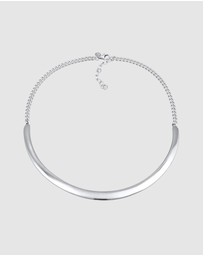 Elli Jewelry - Necklace Cuff Basic in 925 sterling silver