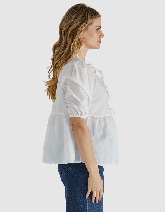 Sass - Sylvie Peplum Top