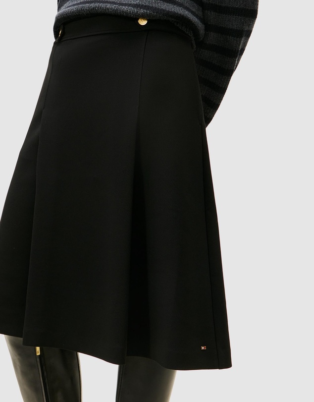 Tommy Hilfiger - Punto GB Knee Skirt