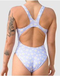 Salty Johnson - Dazzling Daisies Thick Strap One Piece