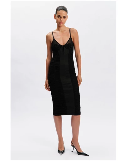 Bardot - Melia Gathered Midi Dress