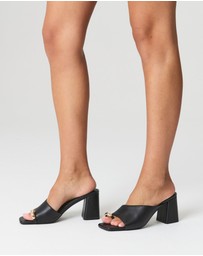 Siren - Stanton Block Heel Mules
