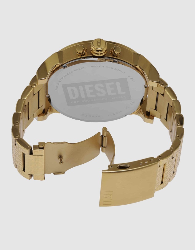 Diesel - Mr. Daddy 2.0 Gold Tone Chronograph Watch