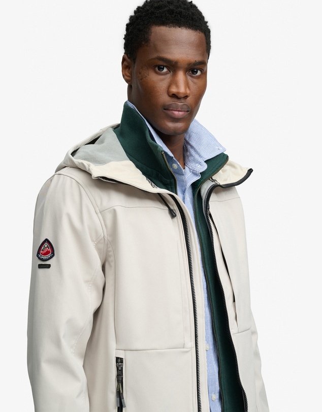 Superdry - Hooded Softshell Trekker Jacket