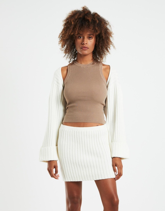 Subtitled - Ezra Oversized Knit Shrug