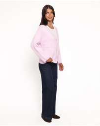 Petal & Pup - Jayden Cardigan - Pale Pink