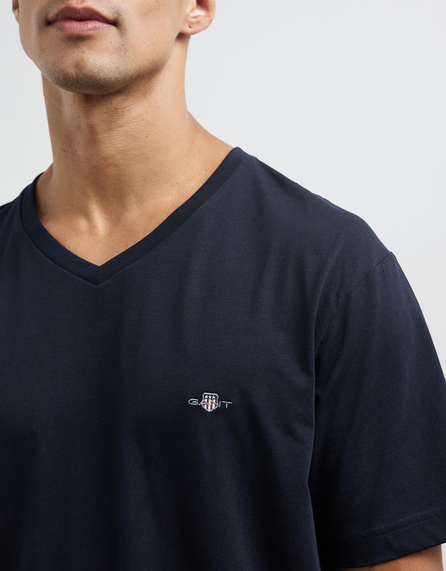Gant - Slim Shield V-Neck T-Shirt