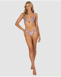 Baku Swimwear - Havana Ruched Slide Triangle Bikini Bra Top