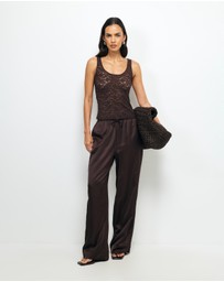 AERE - Aralyn Satin Pants
