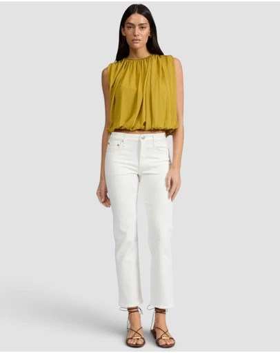 rag & bone - Harlow Ankle Straight Jeans