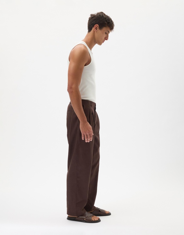 AERE - Leon Relaxed Pleated Pants