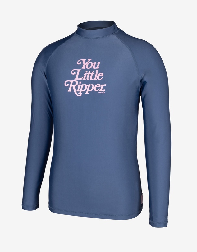 Skwosh - You Little Ripper Rashie in Navy
