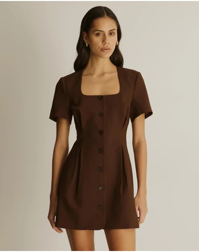 Atmos&Here - Maggie Suiting Mini Dress