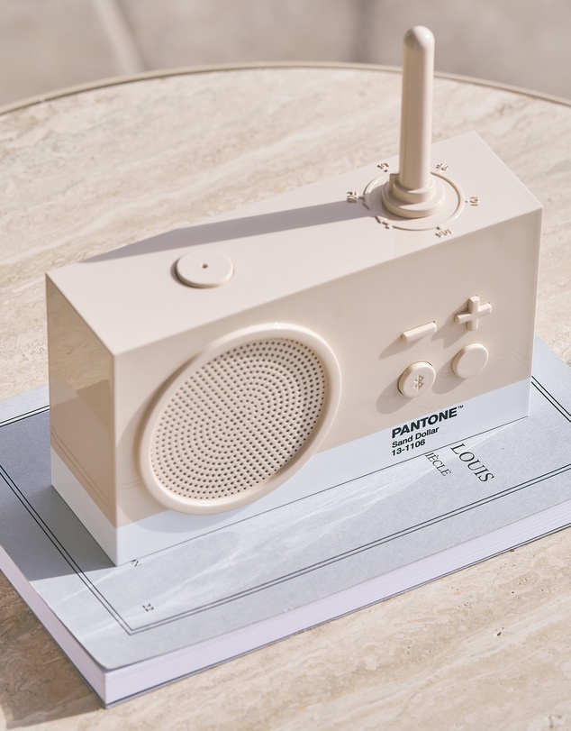 Lexon - Lexon Thykho 3 Fm Radio & Bluetooth Speaker PANTONE - Sand
