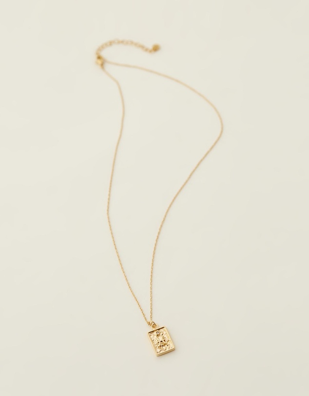 Carly Paiker - Pisces Star Sign Zodiac Tag Necklace