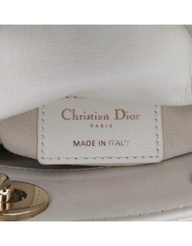 Pre-Loved by Azura Reborn - Pre-Loved dior Lady Dior Mini Quilted Leather Bag