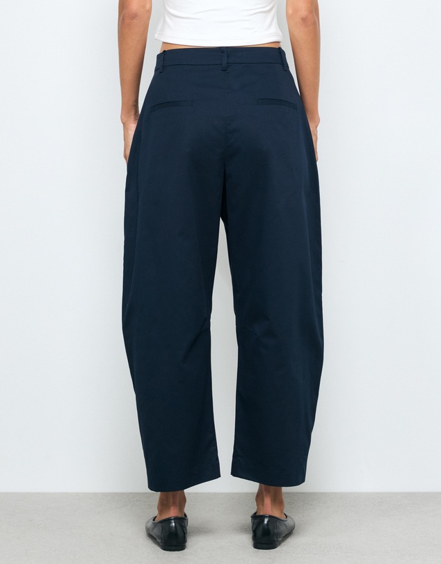 AERE - Sian Organic Cotton Barrel Leg Pants