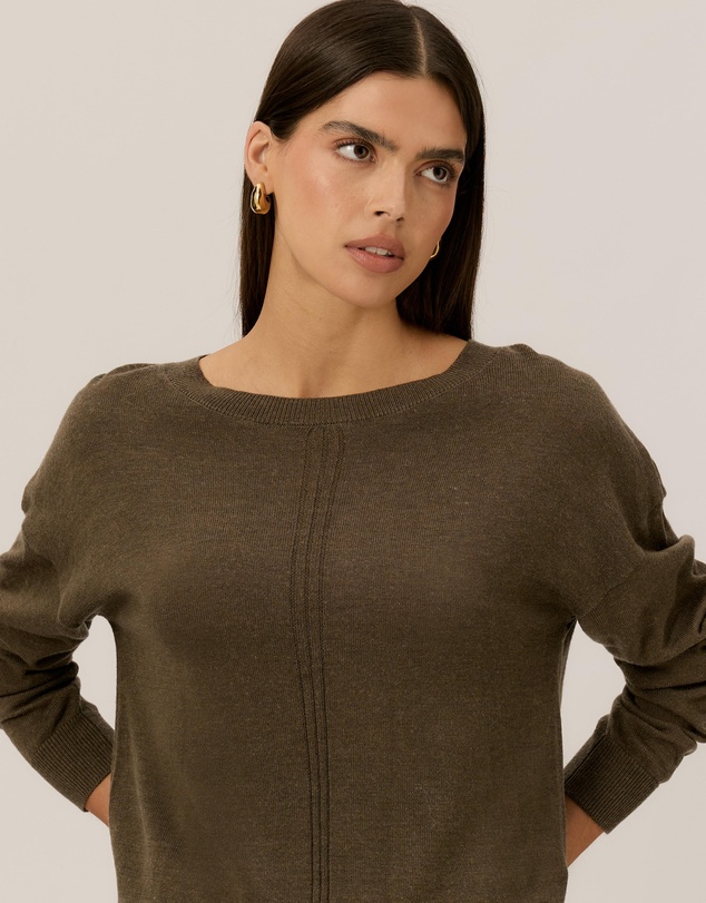 Tussah - Grace Boat Neck Jumper