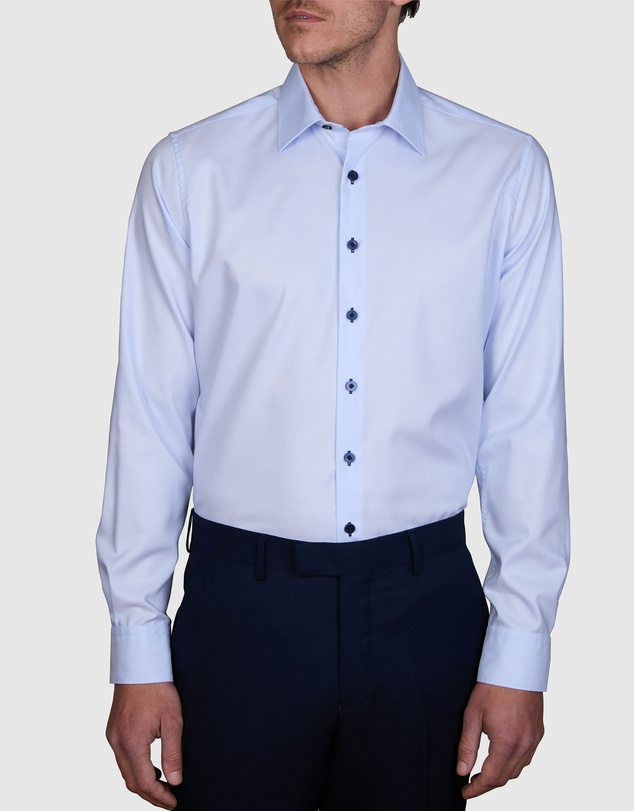 Abelard - Trifolati 2 Ply Twill Slim Fit Shirt