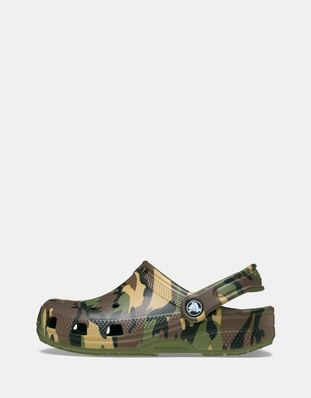 Crocs - Classic Camouflage Clogs - Kids-Teens