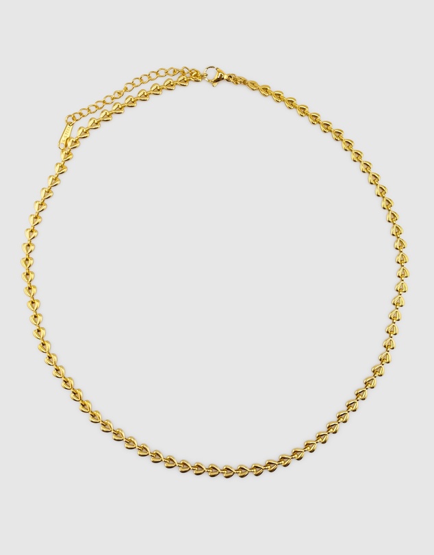 Miz Casa and Co - Heart Chain Necklace