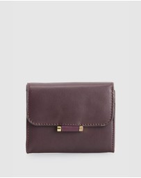 Evity - RFID Iris Leather Small Wallet