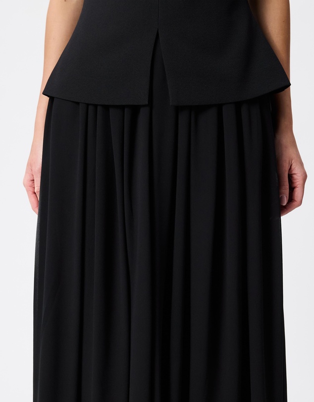 Tussah - Philippa Sleeveless Sheer Skirt Maxi Dress