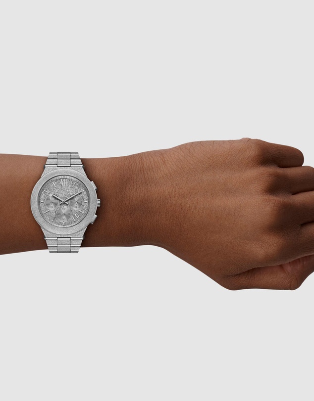 Michael Kors - Billie Silver Tone Chronograph Watch